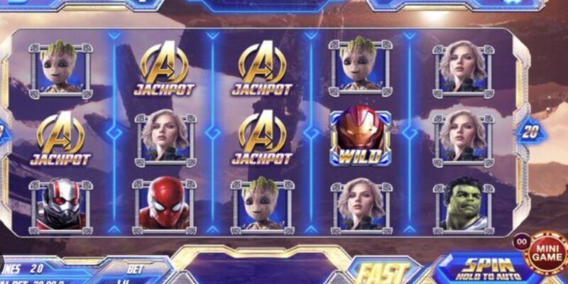 Slot game Avenger tại K8CC cực kỳ hot trên thị trường