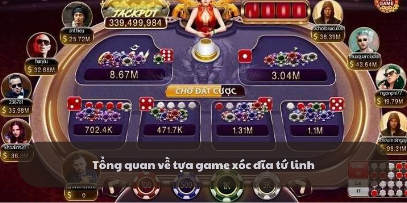 Tổng quan về sản phẩm xóc đĩa tứ linh k8cc